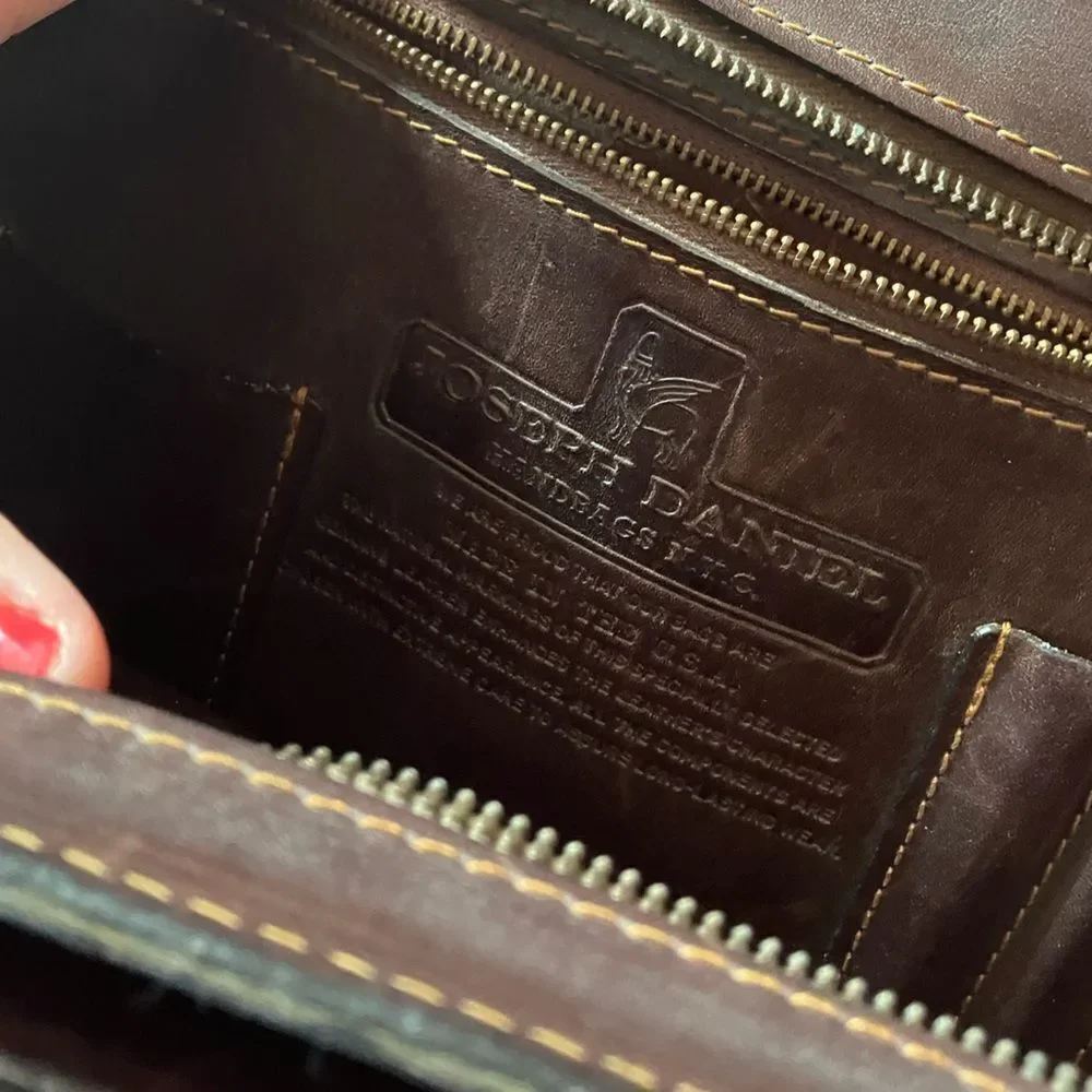 Brown Leather Briefcase